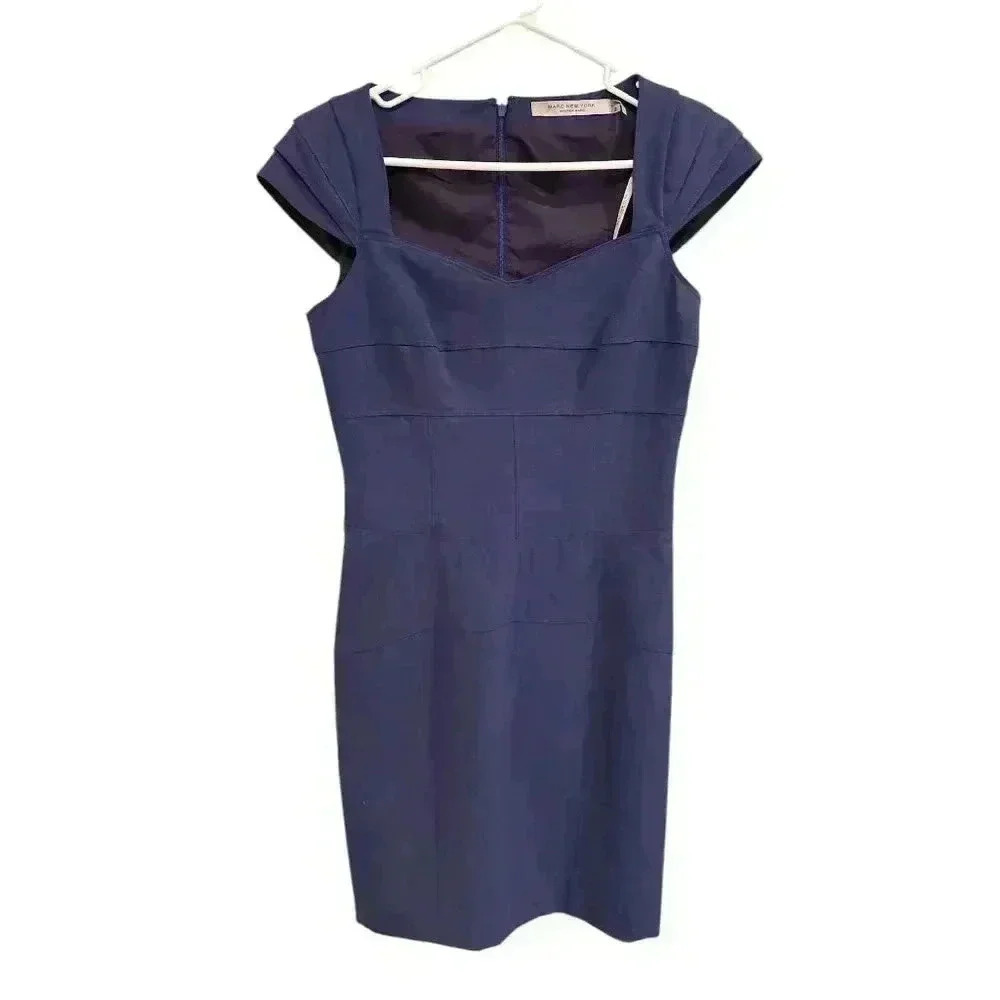 Andrew Marc Sweet Heart Neckline Dress, Size 2, NWT